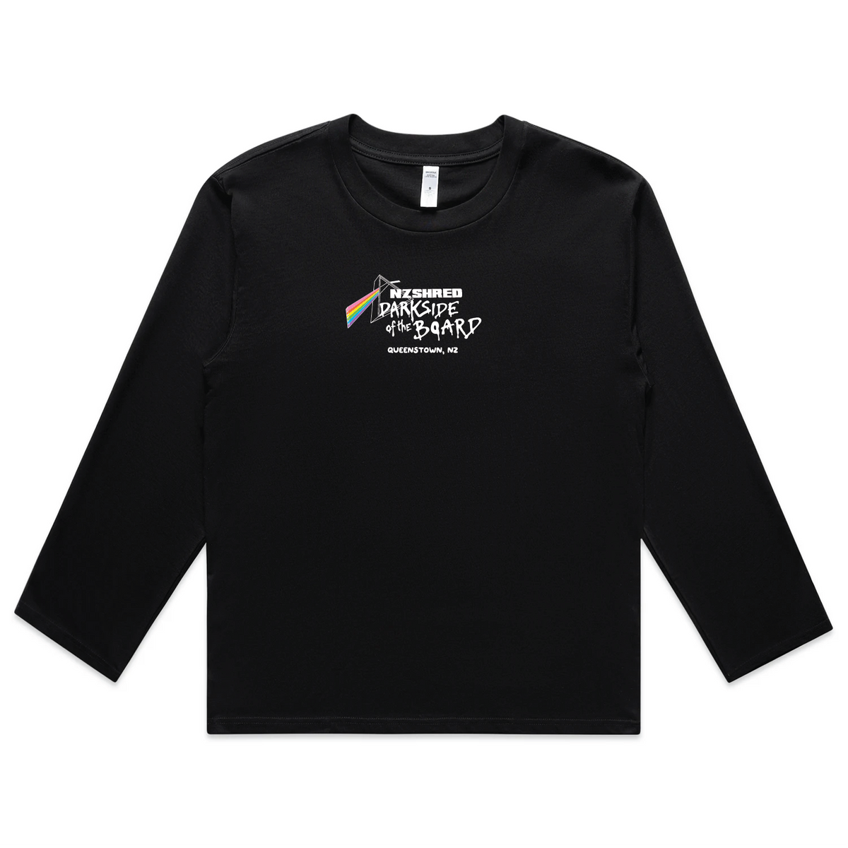 Women's NZShred "Darkside of the Board" Charity L/S Tee