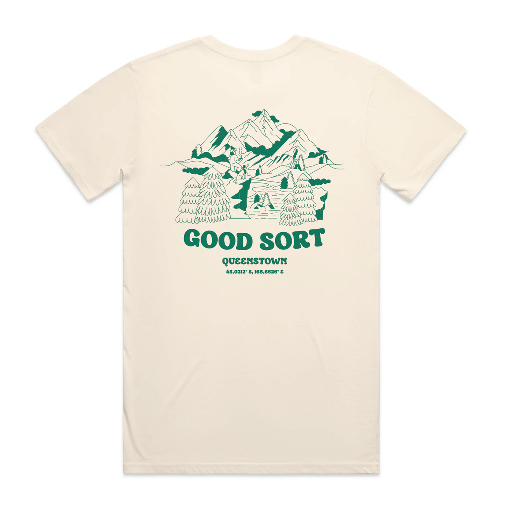 Men's Good Sort Queenstown Views - Premium Tee