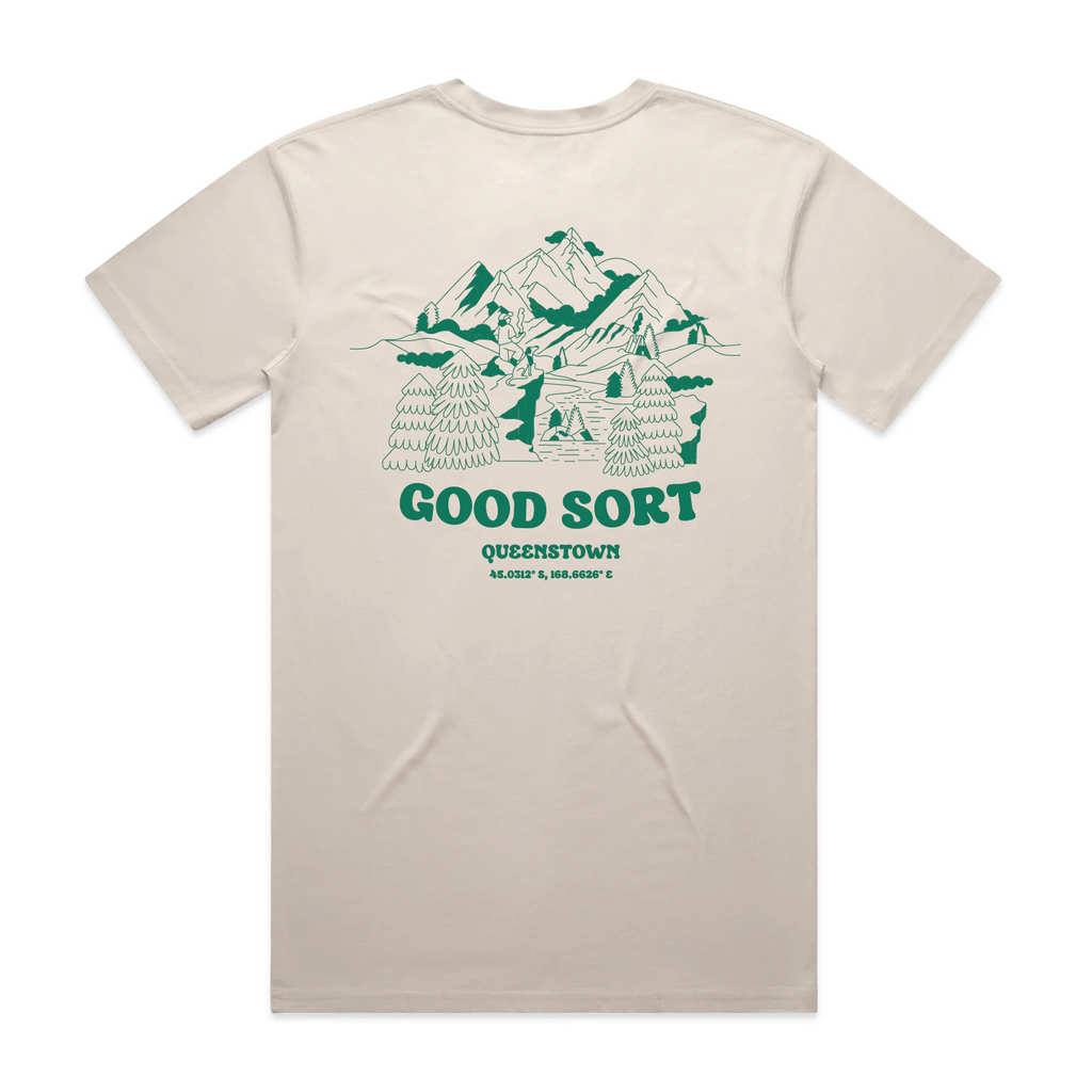 Men's Good Sort Queenstown Views - Premium Tee