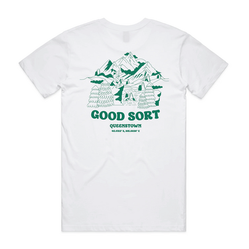 Men's Good Sort Queenstown Views - Premium Tee