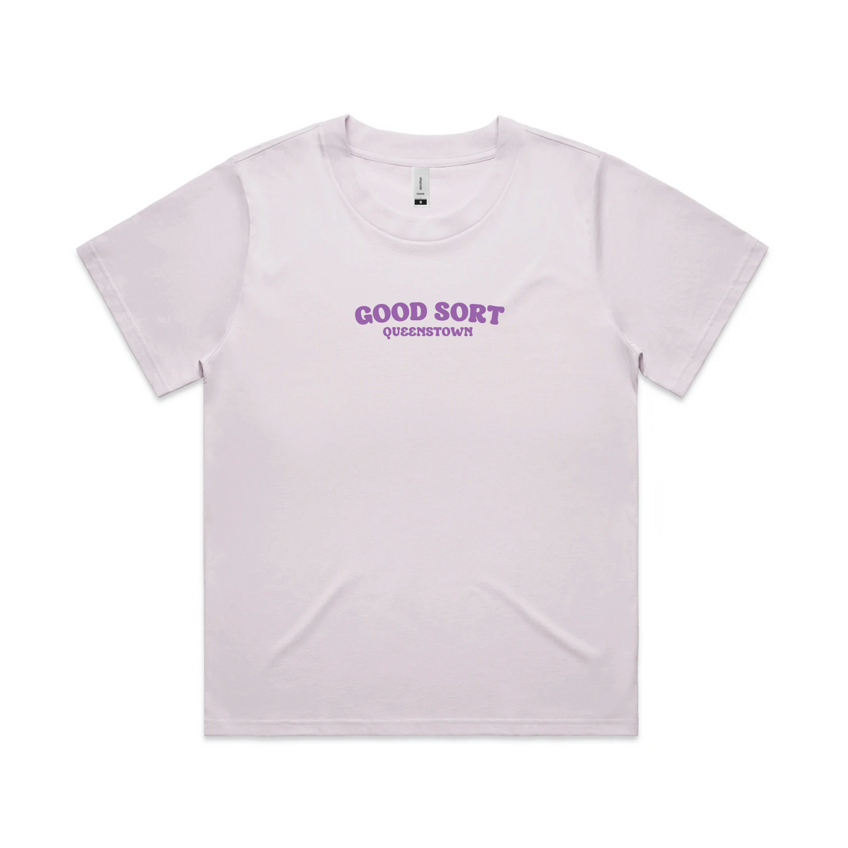 Women's Good Sort Queenstown Views - Premium Crop Tee