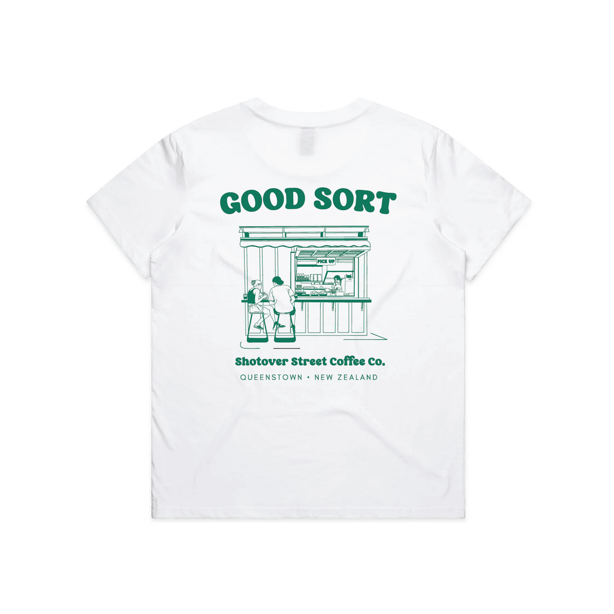 Women's Good Sorts Coffee Co Queenstown Tee