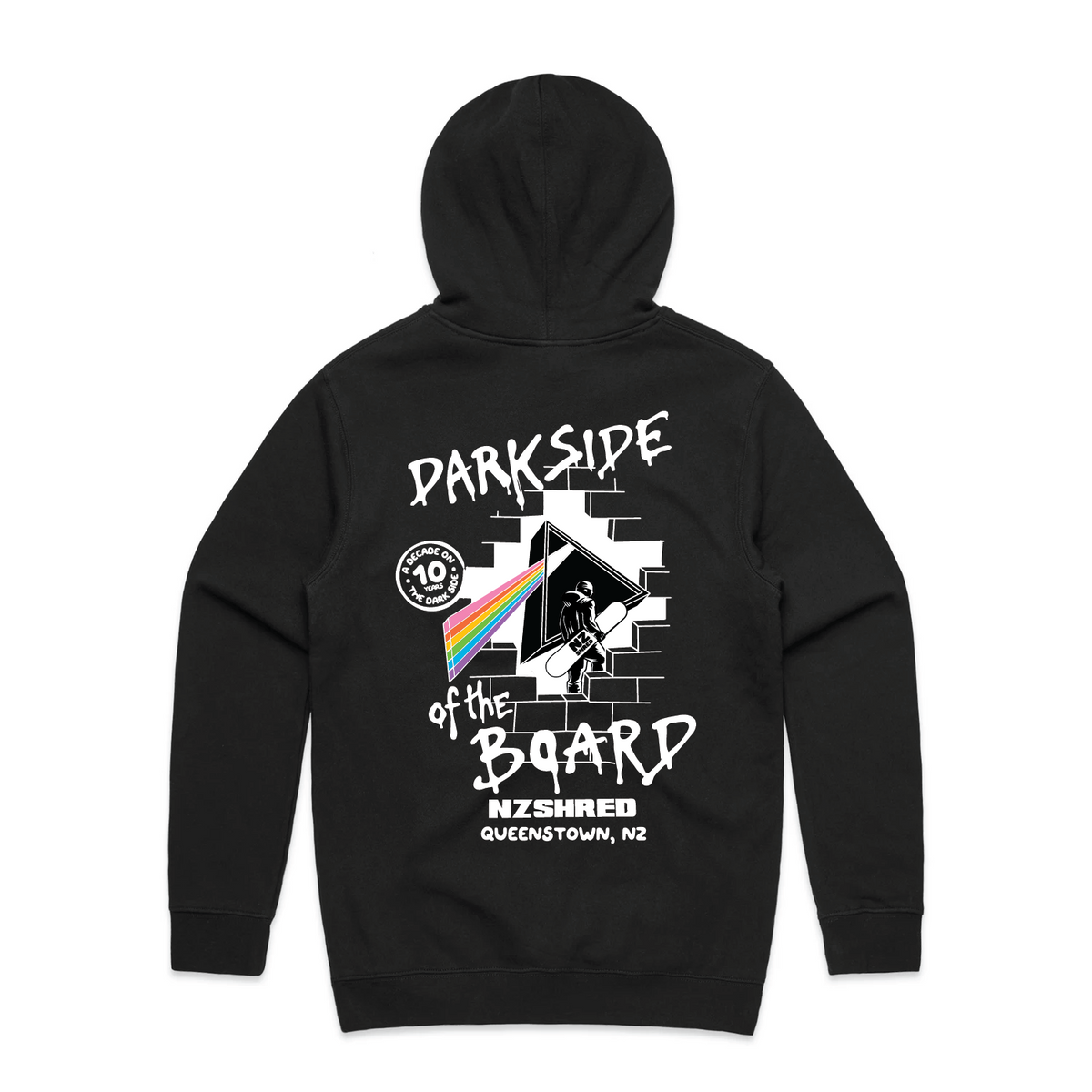 Men's NZShred "Darkside of the Board" Charity Hoodie